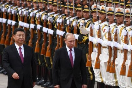 China and India Join Russian Military Exercise