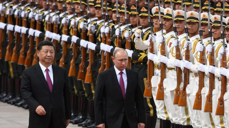 China and India Join Russian Military Maneuvers
