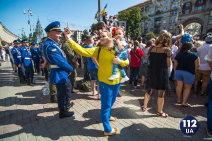 European Officials and Ukraine's National Day Celebration