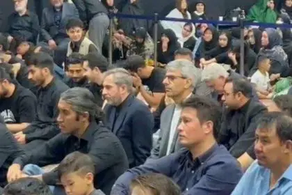 People Under the Burden of Inflation, Negotiating Team at Mourning Ceremony