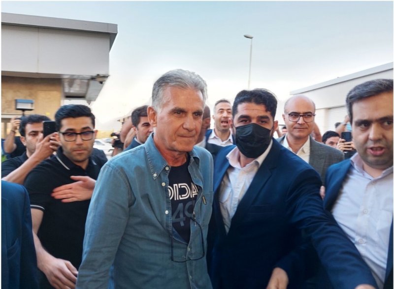 Queiroz after arriving in Iran: I feel like I've returned home