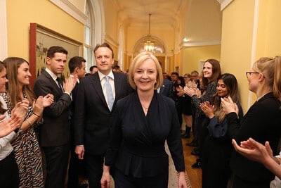 Liz Truss Entered 10 Downing Street