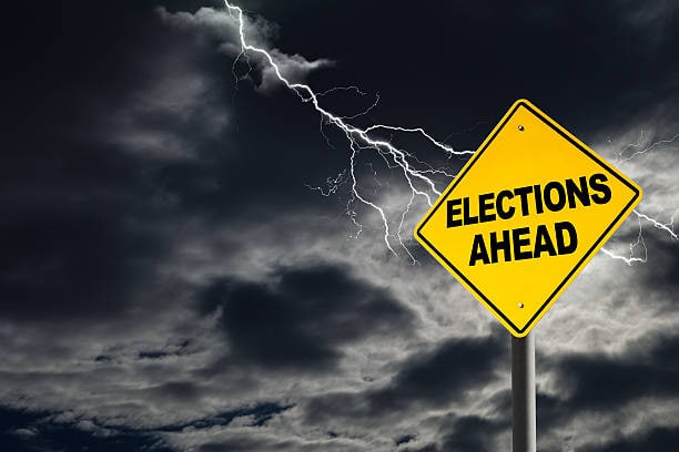 The Start of the Stormy Season of the 2022 US Elections