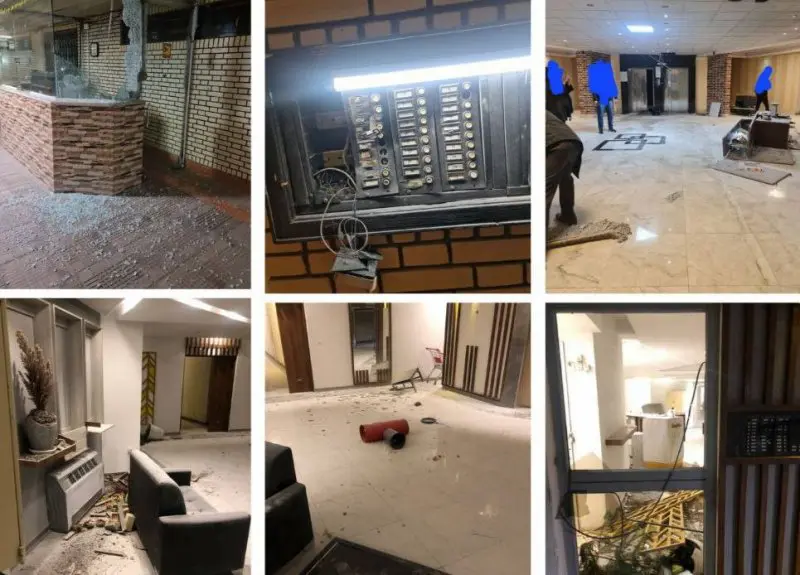 Block-by-Block Assault by Security Forces on Ekbatan Township