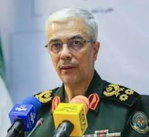 Mohammad Bagheri, Chief of Staff of the Armed Forces, says rioters are complicit in the sin of this great crime