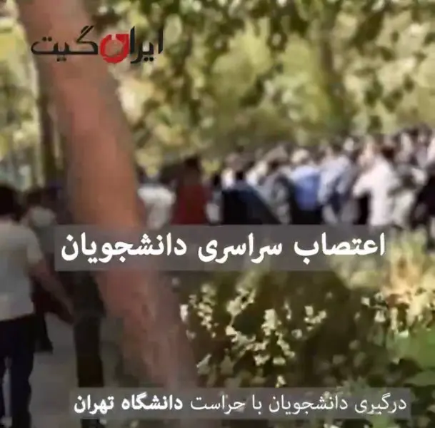 Tehran University Gathering