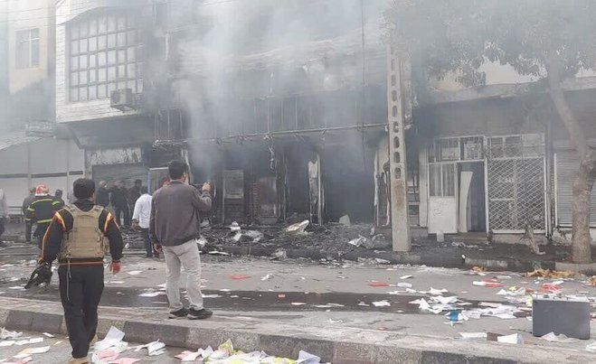 Wartime Situation in the City of Mahabad