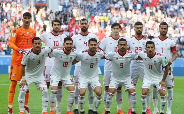 Laughter of Iran National Team Players in Front of the Camera