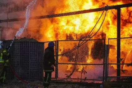 Flames of Fire Have Brought Silence to Ukraine