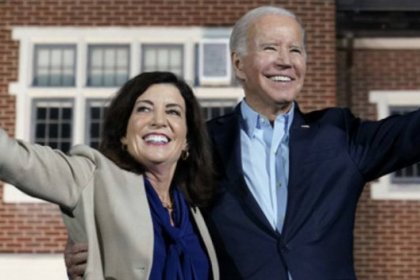 Biden also went to New York to reach out to Democrats