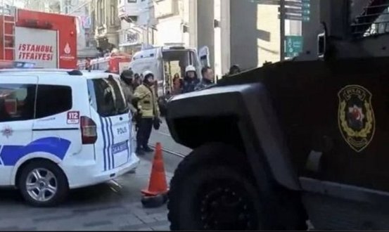 Explosion in Taksim Square, Istanbul