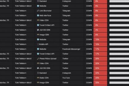 Disruption in Turkey's Social Networks