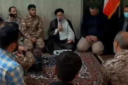 Raisi Shined in Confronting Rioters During Visit to Tehran's Special Unit of Fatihin