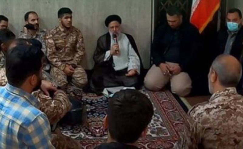 Raisi Shone Brightly in Confrontation with Rioters During Visit to Tehran's Special Unit of Fathin