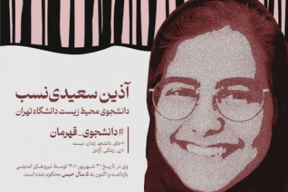 Azin Saeedi Sentenced to Five Years in Prison Without a Lawyer Present