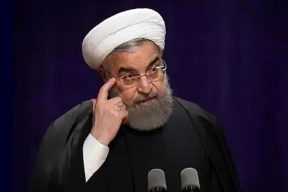 Sobhe No Newspaper's Sarcasm on Hassan Rouhani's Silence in Recent Events