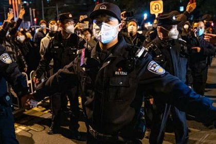 Chinese Police Suppress Protesters with Advanced Technologies