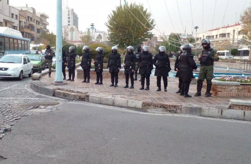 Special Unit Women in Baharestan Square