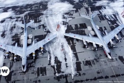 Ukraine Drone Attack on Russian Strategic Bomber Base