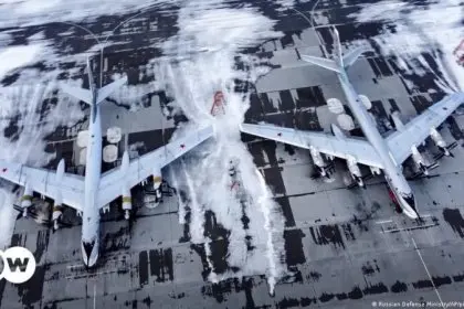 Ukrainian Drone Attack on Russian Strategic Bomber Base