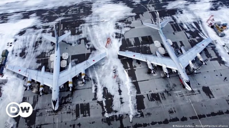 Ukraine Drone Attack on Russian Strategic Bomber Base