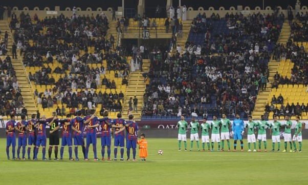 One-minute Silence Before the Start of the Fifteenth Week Matches of the Premier Football League