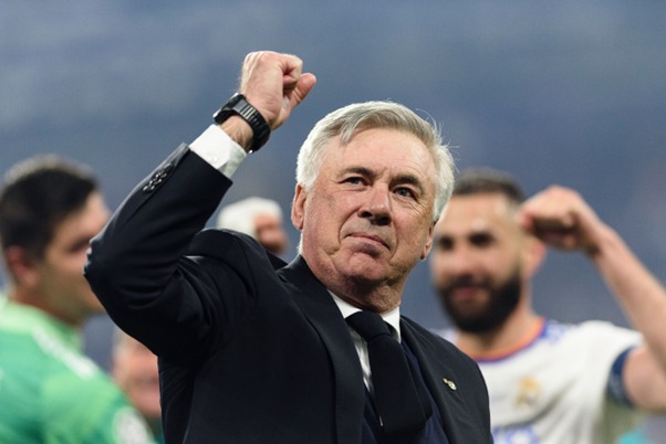 Carlo Ancelotti named the best club coach in the world in the year