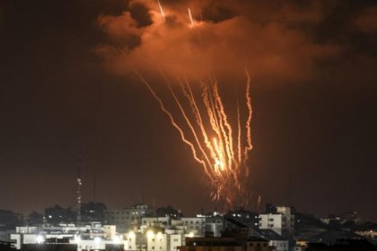 Rocket Fired from Gaza Strip in Response to Israeli Attack on Nablus