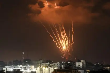 Rocket Fired from Gaza Strip Following Israeli Attack on Nablus