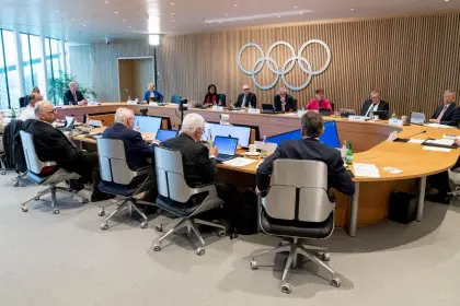 Warning from the International Olympic Committee to Iran