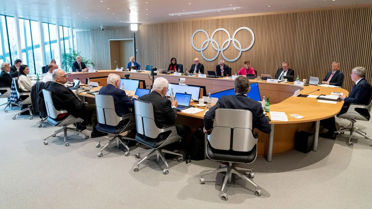 Warning from the International Olympic Committee to Iran
