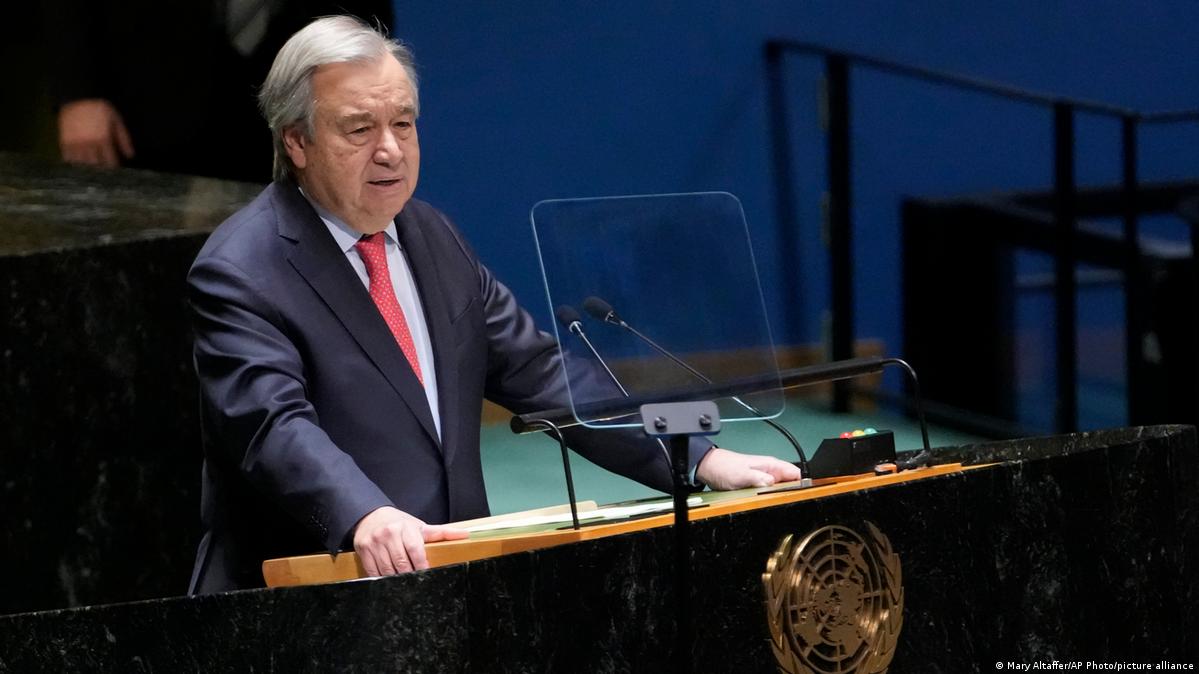 Guterres warns of the danger of nuclear wars