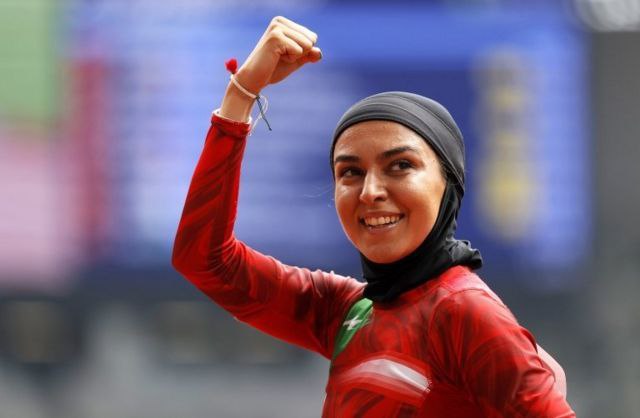 Farzaneh Fasih won a gold medal