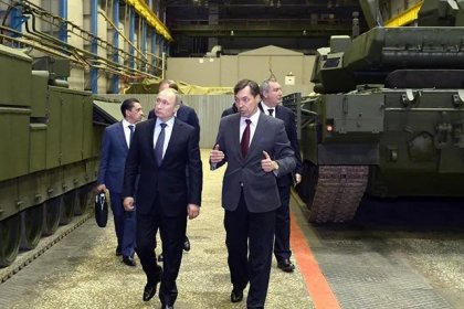 Putin faced German tanks again after 80 years