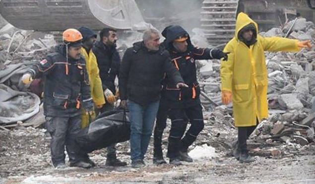 One of the volleyball players' bodies was recovered from the rubble of the hotel