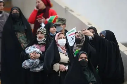 Women's Presence in Azadi Stadium with Maximum Considerations