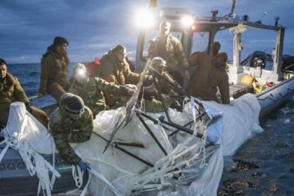 A balloon from America has flown over 5 continents and crashed