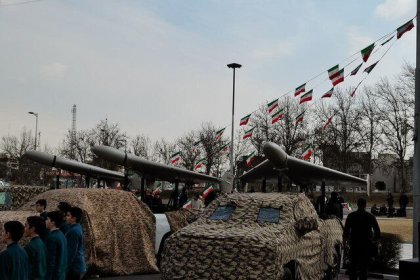 Ballistic Missile in the 22nd of Bahman March