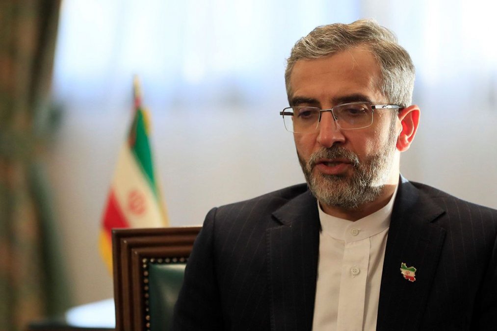 Ali Bagheri is engaged in exchanging messages between two negotiating parties