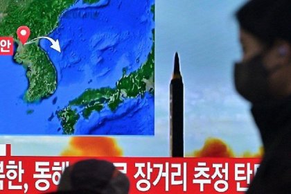North Korea Launches Missile Towards the Sea of Japan