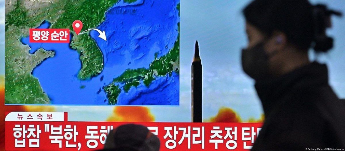 North Korea Launches Missile Towards the Sea of Japan