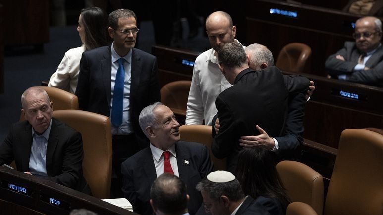 Netanyahu's government bill passed initial approval in the Knesset