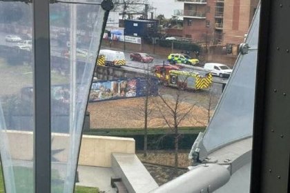 Evacuation of the US Embassy in London due to a security incident