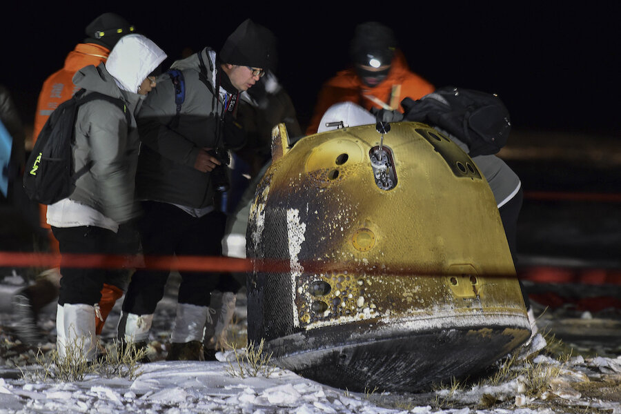 China's space mission discovers a potential water source on the moon