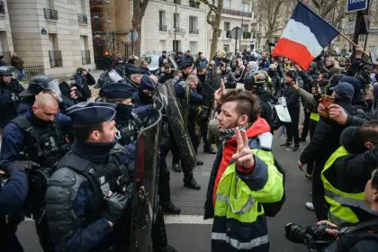 Protests Banned in Central Paris