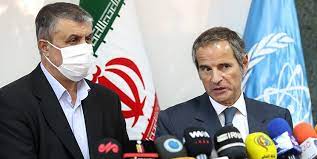 Press Conference with Grousi and Head of Iran's Atomic Energy Organization
