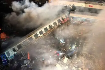 Train Collision in Greece Leaves Over 30 Dead