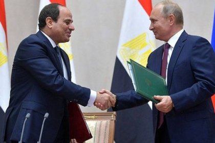 Telephone conversation between the Presidents of Russia and Egypt