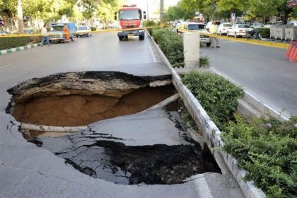 39 million Iranians are at risk of subsidence, according to the Ministry of Roads and Urban Development of Iran