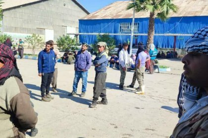 Night Strike of Sugar Factory Workers in Hafttapeh